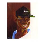 007--Tiger Woods New Tattoos (Acrylic on paper).gif